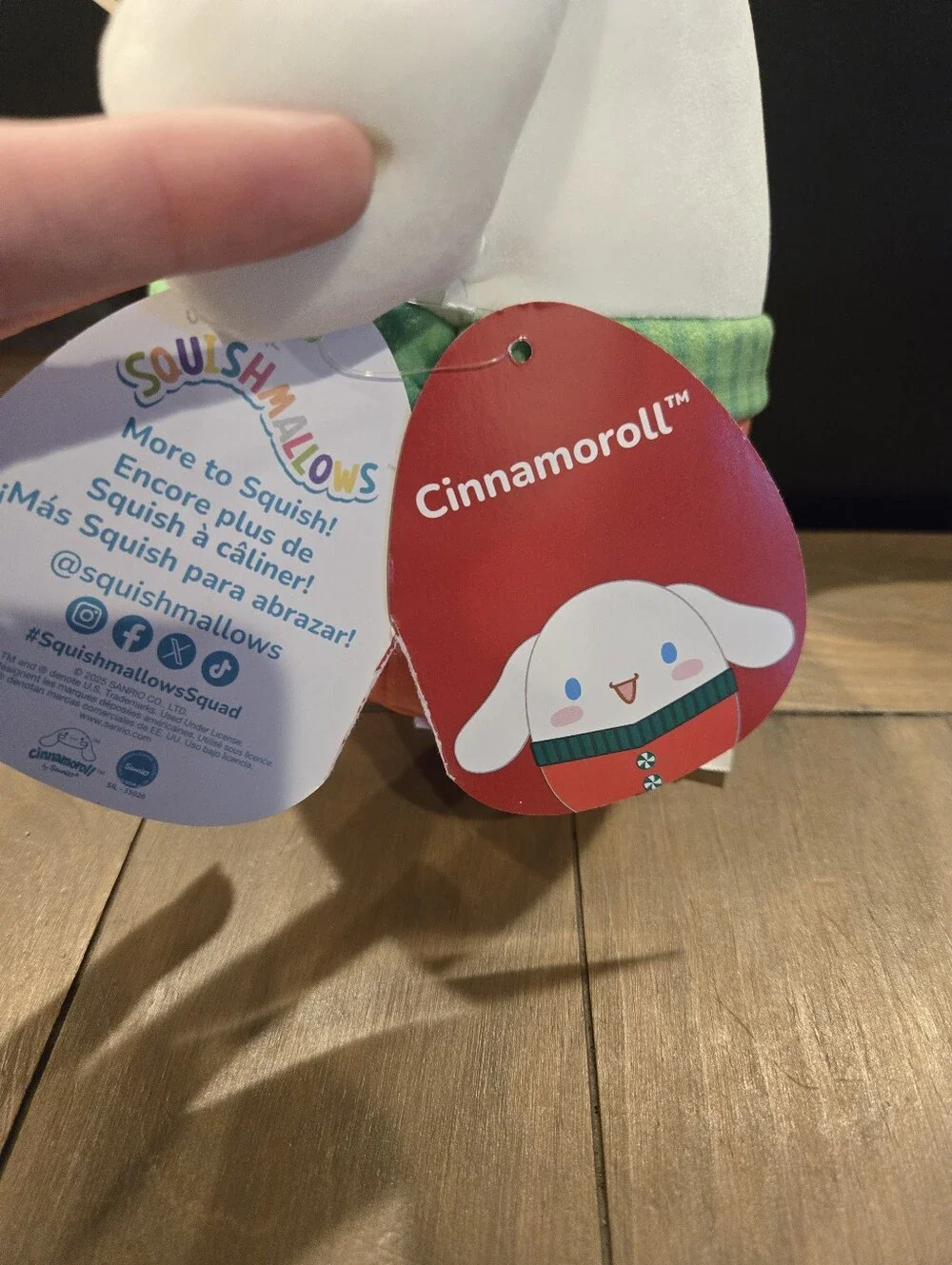 Kawaii Hello Kitty Cinnamoroll Squishmallows Holiday Plush New With Tags